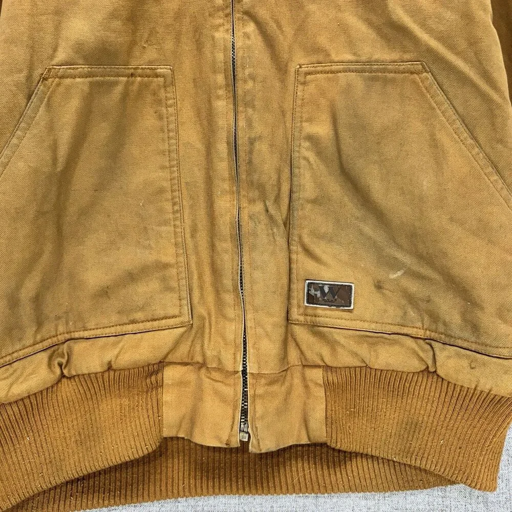 Vintage Walls Jacket Men's Large Zero Zone Canvas Duck Quilt Lined